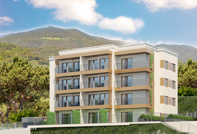 Apartments in a new complex in Tivat